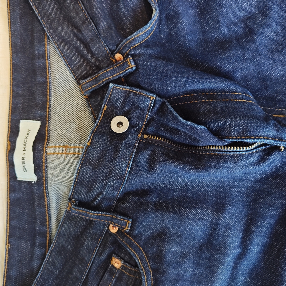 Spier & Mackay Men's Straight Jeans - Blue
